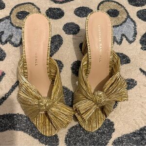Loeffler Randall Penny Pleated Bow Heel